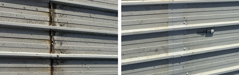 Lincoln roofing cut edge corrosion