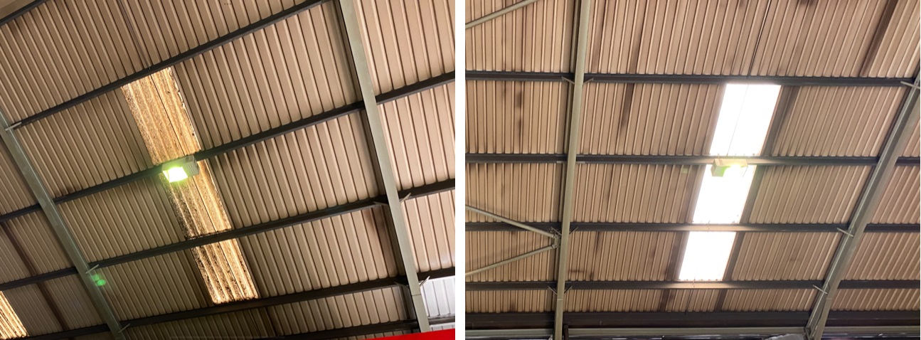 Lincoln - Industrial Roof light replacement