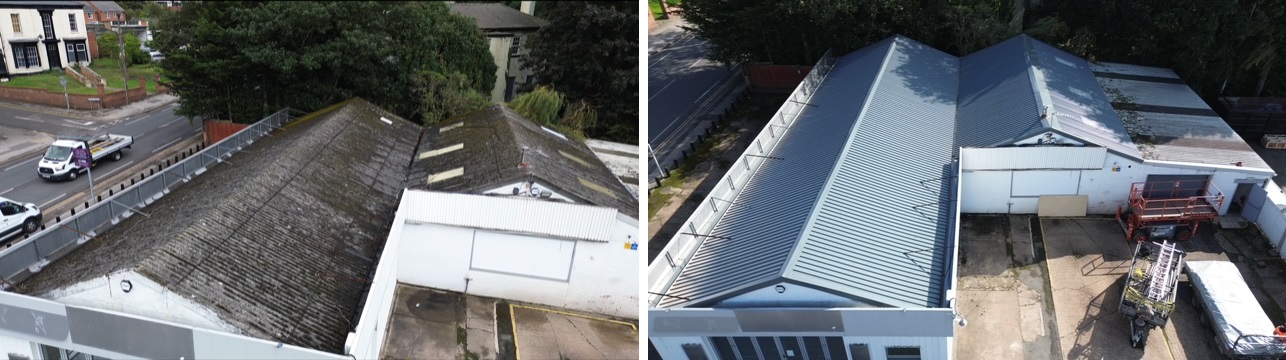 Lincoln roof overcladding