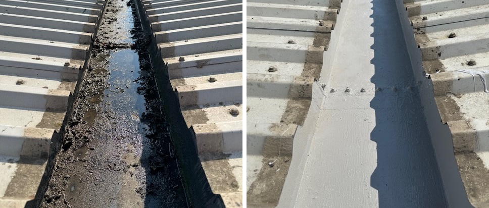 Lincoln, roof valley repair
